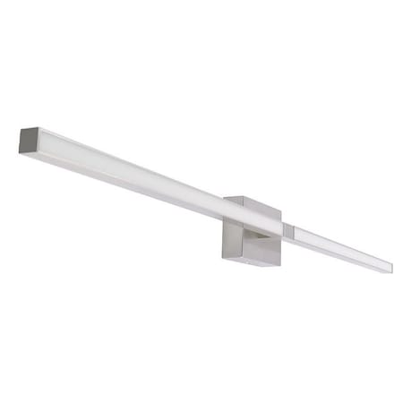 Westgate ROTATABLE SLIM VANITY 48in 40W 5CCT 2800LM C90 DIM, BN, 27K/30K/35K/40K/50K, Brushed Nickel LVS-48-MCT5-BN