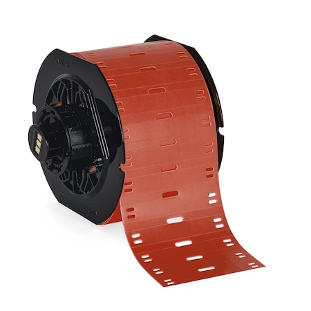 Brady B-7643 Cable Tags for i3300/i5300 Printers 0.394 in H x 2.362 in W Red Qty 750 B33-60X10-7643-RD