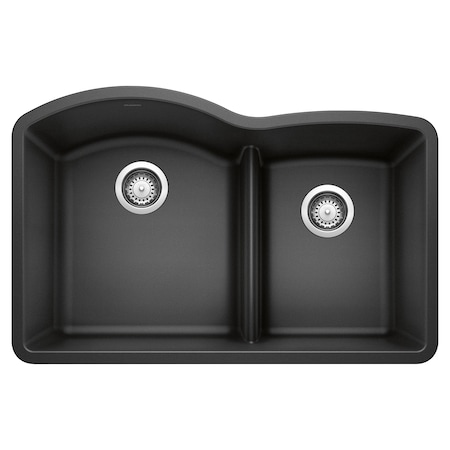 Blanco Diamond 1-3/4 Low Divide, Anthracite 441590