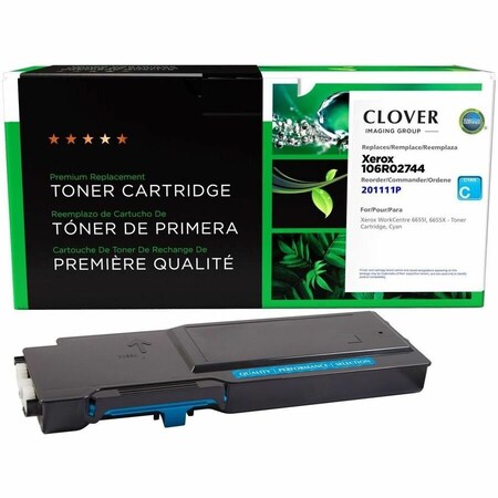 Clover Imaging Group Imaging Remanufactured Cyan Toner Cartridge 201111P