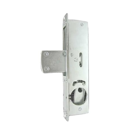 Ecs Hardware Narrow-Stile, 31/32in BACKSET, Steel Lock Body Zinc Plated 5ply Laminated Steel Bolt, w/2 Al Faceplate ECSH-ZINC-31-32AL-15