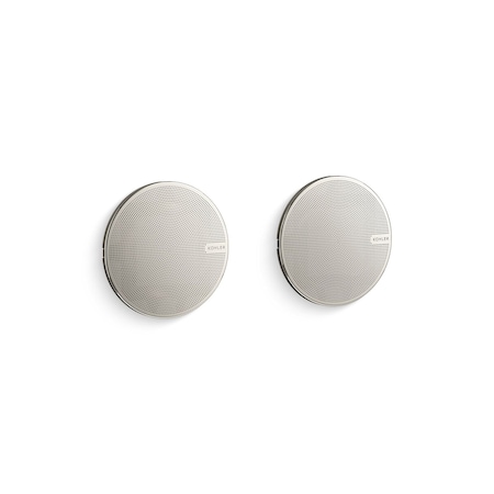 Kohler SoundTile Shower speakers Vibrant Polished Nickel K-30318-SN