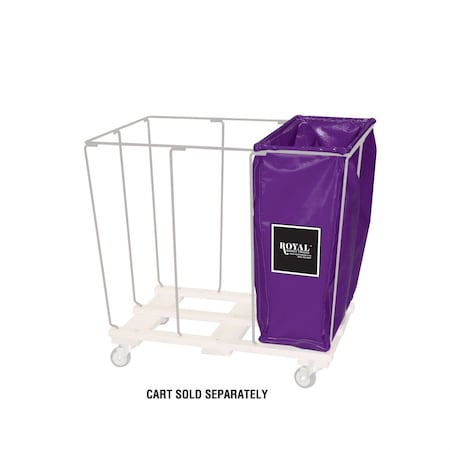 Royal Basket Trucks Drop-In Divider, 10 bu, Purple G10-PPX-R3N