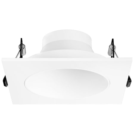 Elco Lighting Pex 4in Canless Square Adjustable Wall Wash, White EKCL4218W