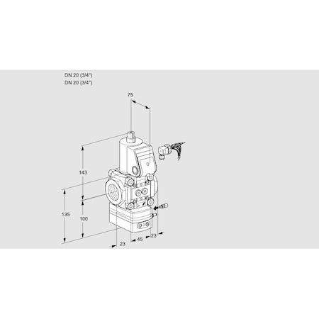 Honeywell Kromschroder VAH120R/NKAE KS88032742