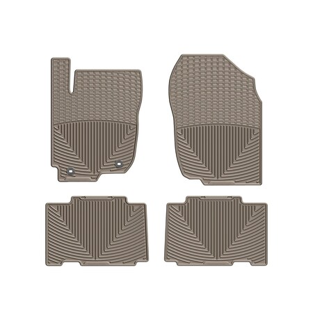 Weathertech Tan, Front and Rear All Weather Floor Mats WTCT305306