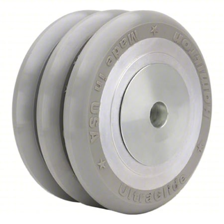 Hamilton Caster Wheel, 6"dia, 2,000 lb, Gray W-630-SWC95-1