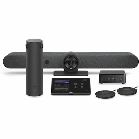 Logitech RALLY BAR + TAP + SIGHT + 2 MIC PODS + ASUS NUC FOR MICROSOFT TEAMS ROO TAPRBGMSTTAA-S