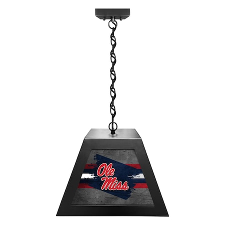 Holland Bar Stool University of Mississippi Pendant Box Light BxLM1
