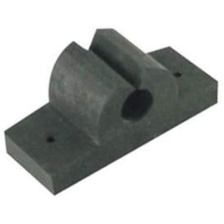 Newalthlete 3750BC 0.37 in. Rubber Tool & Rod Holder, Black NE3020851