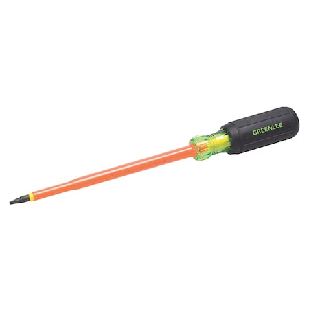 Greenlee Insulated Square Screwdriver #1 Round 0353-32-INS