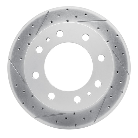 Dynamic Friction Co DFC Geoperformance Rotor - Drilled and Slotted 830-48038L