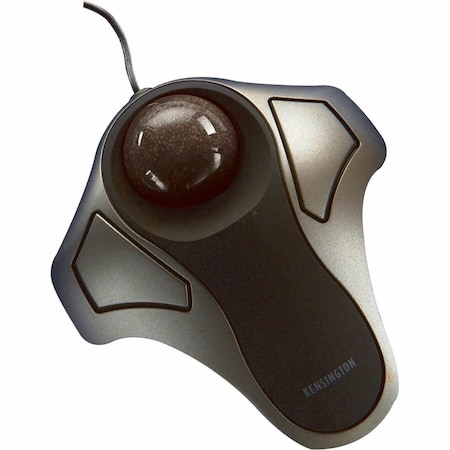 Kensington Orbit Optical Trackball, Black/Silver 64327