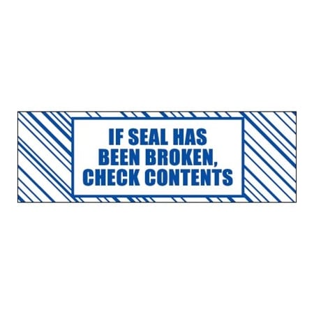 Bubblefast 2'' x 110 yds. 2.5 mil - ''If Seal Has Been.'' Tape Logic Security Tape, 36PK BFT902ST02