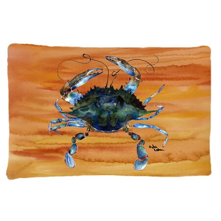 Carolines Treasures 20.5 x 30 in. Crab Moisture Wicking Fabric Standard Pillow Case 8143PILLOWCASE