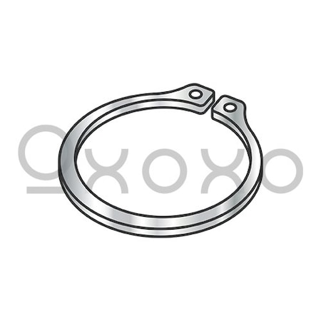 Oxoxo .875 External Retaining Ring Stainless Steel, 100PK 236126