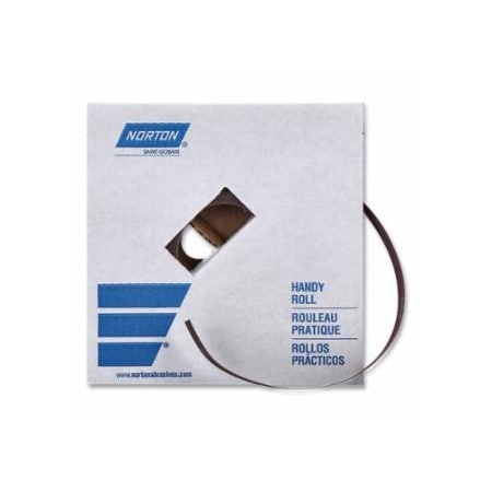 Norton Co Coated Handy Rolls, 1 in x 50 yd, 600 Grit 547-66261126266