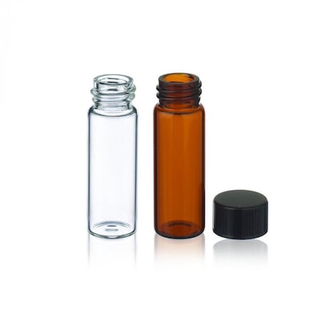 Wheaton DWK Life Sciences (Wheaton) 4 mL (1 dram) Amber Glass E-C Sample, PK200 224712