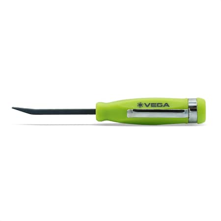 Vega Mini Magnetic Pry Bar 20 Degree Blade, Hi Vis Green MPB1820-G