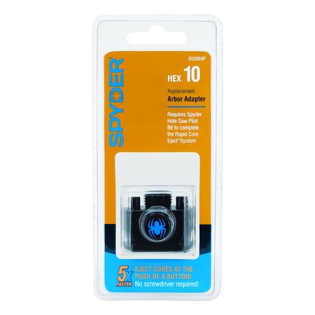 Spyder Arbor Adapter, Hex 10 600869P