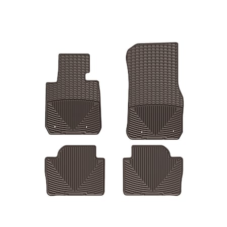 Weathertech Cocoa, Front and Rear All Weather Floor Mats W267CO-W268CO
