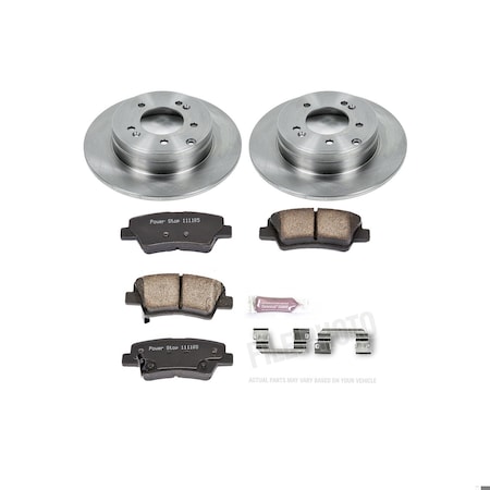Powerstop REAR DAILY DRIVER BRAKE KIT KOE5381
