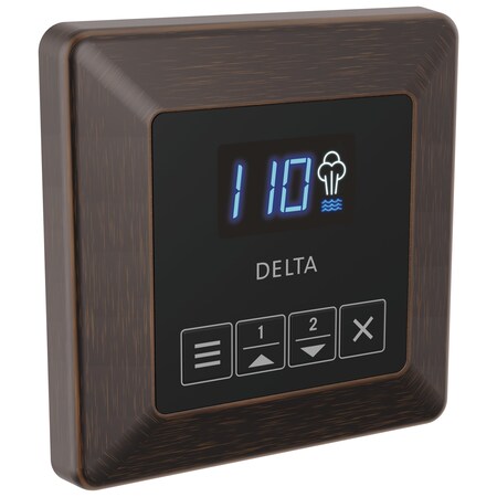 Delta Universal Showering Components Square Steam Control In Venetian Bronze EP103309RB