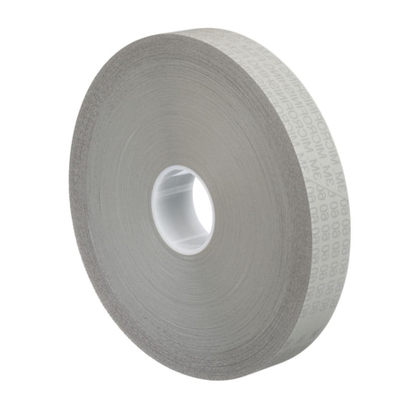 3M Microfinishing Film Roll 372L, 2-3/4 in x 164 ft x 1 in 30 Micron ASO Plastic Core 7000045138