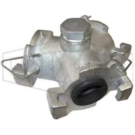 Dixon Surelock 3-Way Medium Head Coupling, 1-1/2 to 2 in, Iron, Domestic SL10
