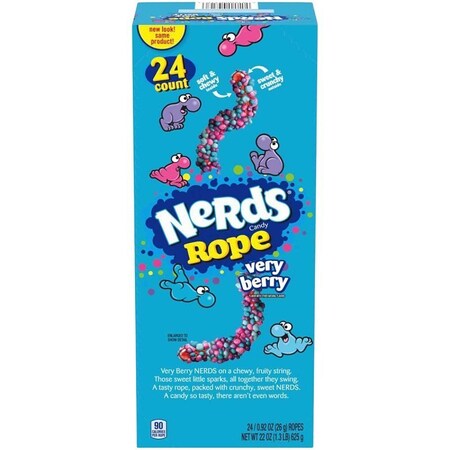 Nerds Rope Candy, Berry, 0.92 oz 717015
