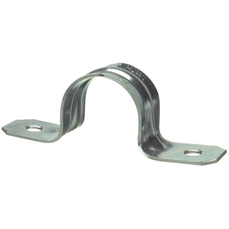 Halex Strap, Conduit Use, 1 in, Steel, Galvanized 26123