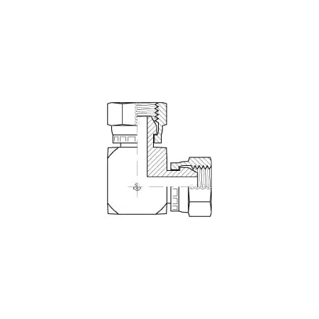 Adaptall 90 Degrees FEMALE BSPP (SWIVEL) ELBOW 1 in 1 in 9075-16-16