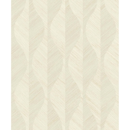 Advantage Oresome Cream Ogee Wallpaper 4025-82507