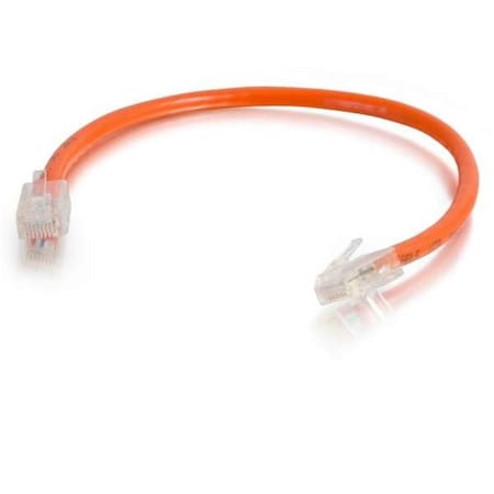 Fasttrack 15 ft. Cat6 Non-Booted Unshielded UTP Ethernet Network Patch Cable - Orange FA260391