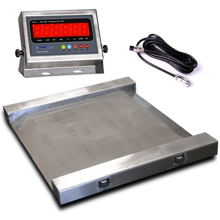 Prime Systems New NTEP Stainless Steel Industrial Drum Scale LED Display 1000 lbs PS-1KRAWSS