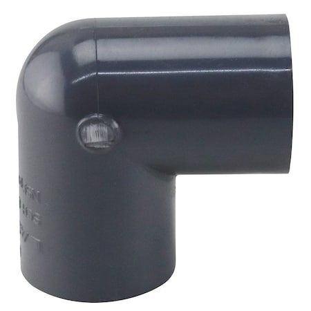 Lasco 806005BC Pipe Elbow, 12 in, Slip, 90 deg Angle, PVC, SCH 80 Schedule 806005-BC