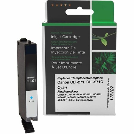 Clover Imaging Group Imaging Remanufactured Cyan Ink Cartridge 118127
