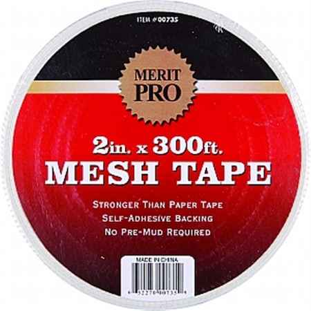 Gourmetgalley 735 2 x 300 ft. Mesh Tape - White GO3579282