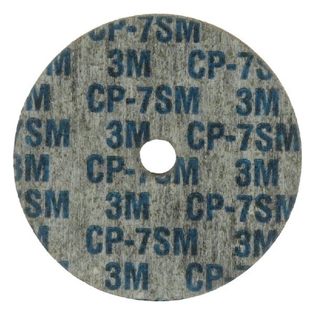Scotch-Brite Unitized Wheel, 4 in Dia, 1/4 in W, 1/4 in Arbor Hole 61500061777