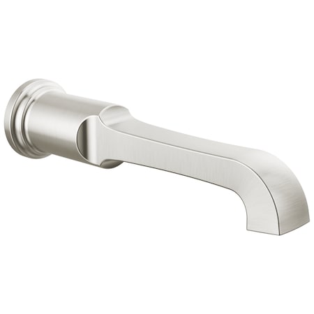 Delta Tetra Non-Diverter Tub Spout In Lumicoat Stainless RP102061SSPR