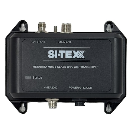 Si-Tex High Power 5W SOTDMA Class B/SO AIS Transceiver w/Bluetooth, Wi-Fi, NMEA0183, NK2 Isola MDA-6
