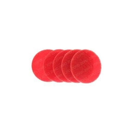 Tennant REPLACEMENT FLOOR PAD, 14" RED PACK OF 5 222325