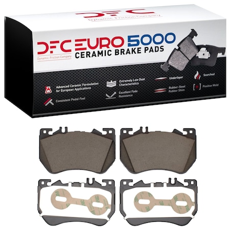 Dfc 5000 Euro Ceramic, Disc Brake Pad Set, 1600-2456-00