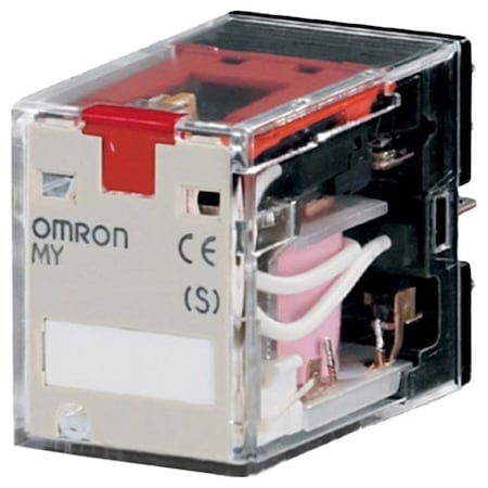 Omron Plug-In, General Purpose Relay, Square, 6.8 mA, 14, Plug-in MY2N AC200/220 (S)