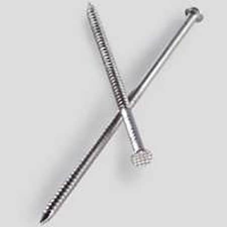 Simpson Strong-Tie Siding Nail, 5d, 1-3/4 in L, 304 Stainless Steel, Full Round Head, Annular Ring Shank, 1 lb S5SND1
