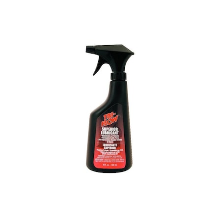 Tri-Flow General Purpose Lubricant, 18 oz, Trigger Spray Bottle, Petroleum Distillates Base, 475 Degrees F Max Op Temp, Brown, SUPERIOR Series TF29200