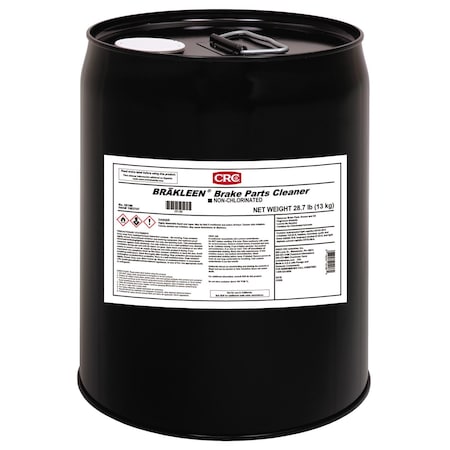 Crc Brake Part Cleaner, Non-Chlorinated, 5 gal 05186