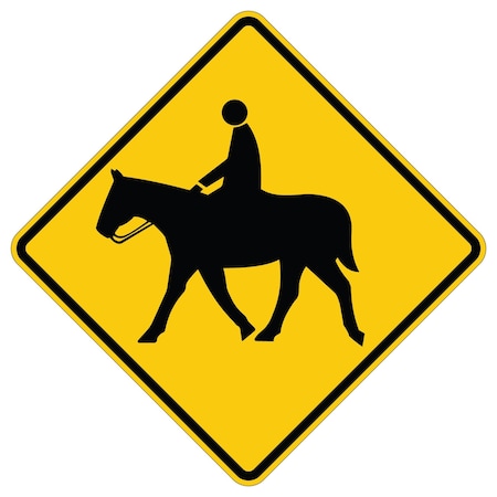 Sign Solutions Usa Traffic Sign, 30 in Width, Aluminum Sign, Diamond DUS06DYE3030W11-7