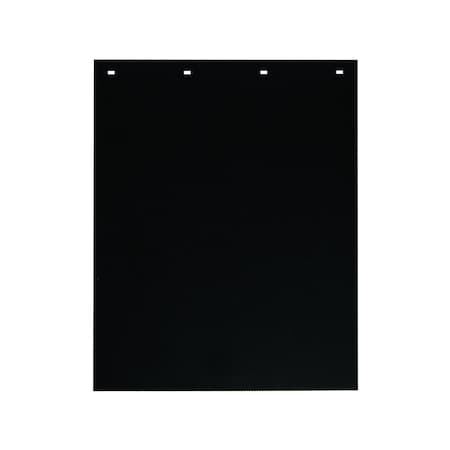 Buyers Products Mudflaps, 30 in X 24 in, Composite, Black, 1 PR BSGS2430PKGD