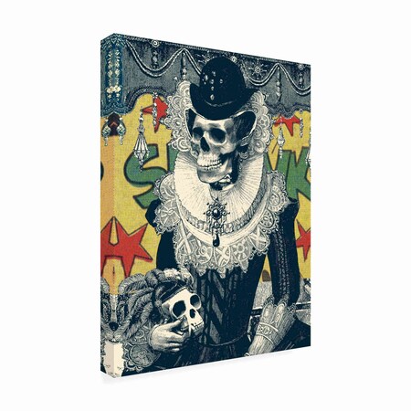 Trademark Fine Art Outdoor Canvas Art - Ali Gulec 'Lady' Wall Art for Patios, or Gardens GRL01285-OC3547WR